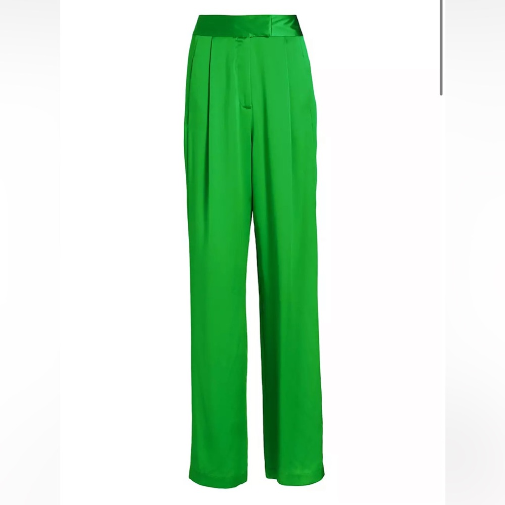Silk Wide Leg Pants